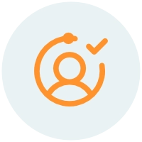 User persona check icon